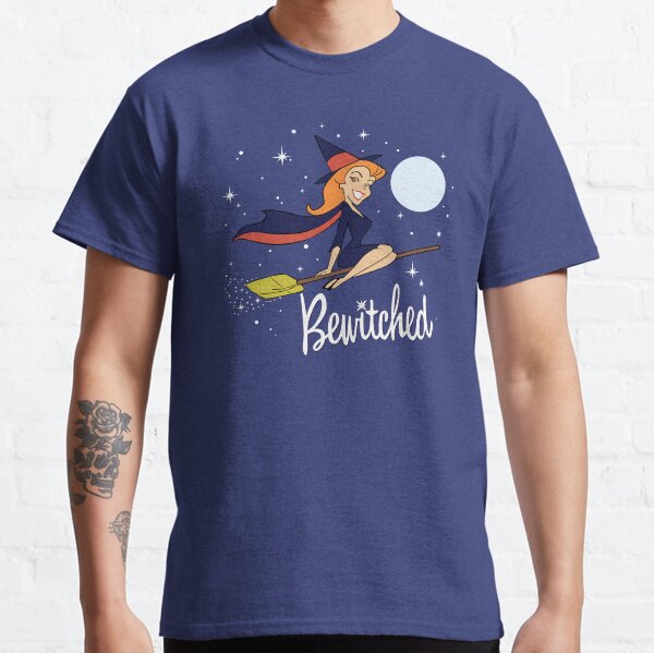 Bewitched Broom Shirt, Sticker, Mask Classic T-Shirt