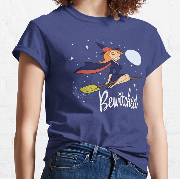 Bewitched Broom Shirt, Sticker, Mask Classic T-Shirt