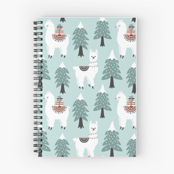 Item preview, Cute Christmas Llama Pattern designed and sold by Victorious2.