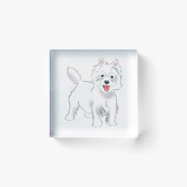 Item preview, Westie, West Highland White Terrier designed and sold by Furkid Studio.