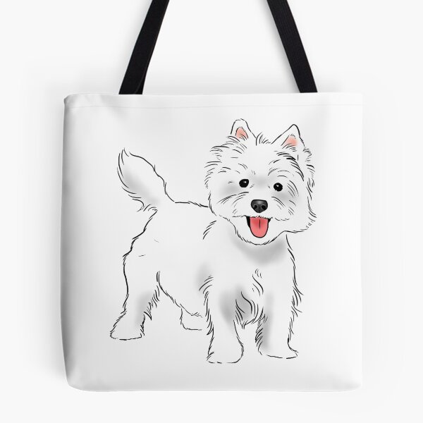Item preview, Westie, West Highland White Terrier designed and sold by Furkid Studio.