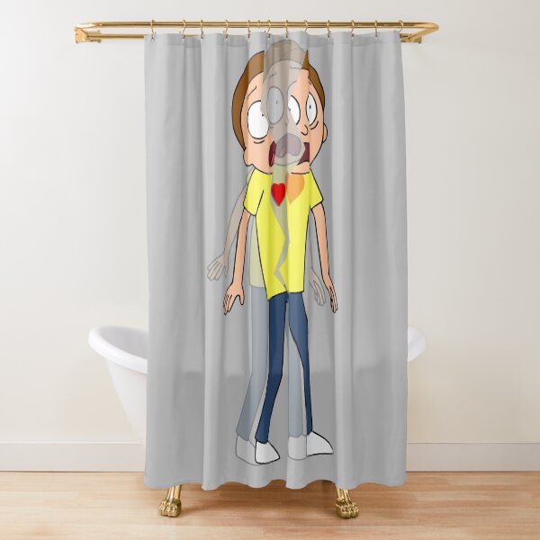 Morty - When He Sees Jessica Shower Curtain