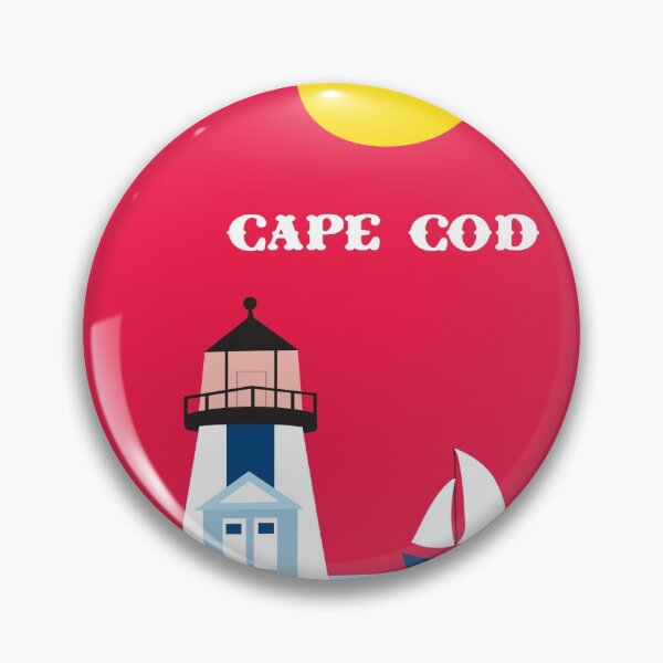 Item preview, Cape Cod, Massachusetts - Skyline Illustration by Loose Petals designed and sold by LoosePetals.