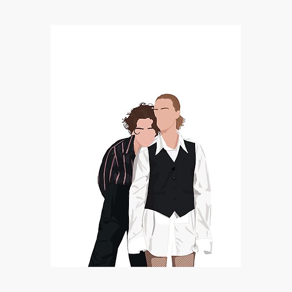 Item preview, SAOIRSE AND TIMOTHÉE  designed and sold by Maddison Green.