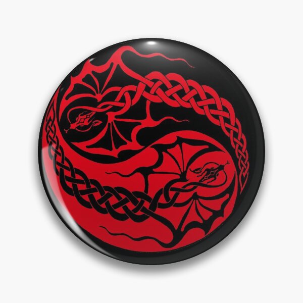 Item preview, Celtic Dragon Yin Yang designed and sold by ingridthecrafty.