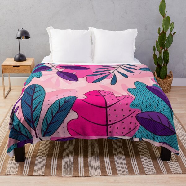 Item preview, Summer Tropical Floral Print designed and sold by Rafa_Borroto  -.