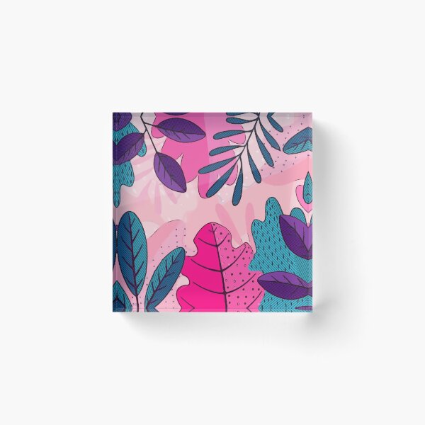 Item preview, Summer Tropical Floral Print designed and sold by Rafa_Borroto  -.