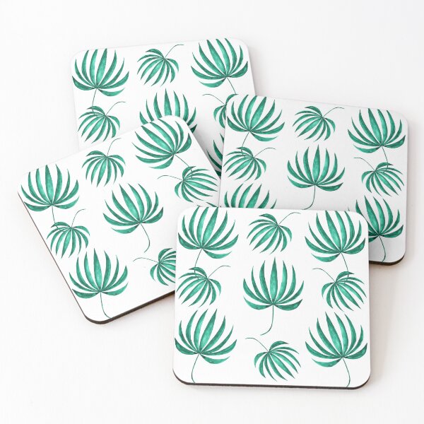 Item preview, Fan Palm Tropical Pattern Leaves designed and sold by airemestudio.