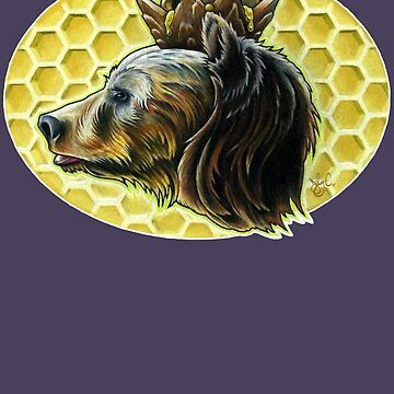 Artwork thumbnail, The Bear King!!!! by Joby Cummings