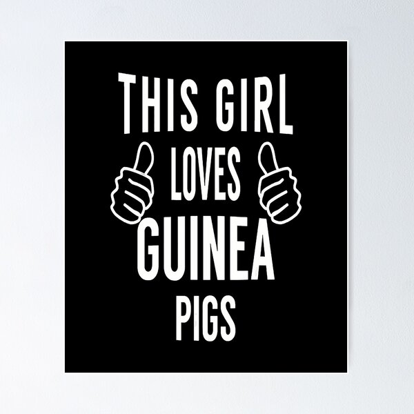 Item preview, This Girl Loves Guinea Pigs designed and sold by ZEDSOU ⭐⭐⭐⭐⭐.