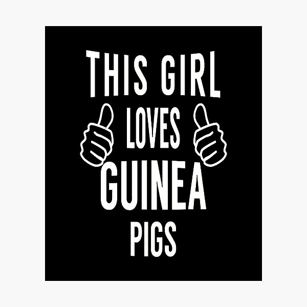Item preview, This Girl Loves Guinea Pigs designed and sold by ZEDSOU ⭐⭐⭐⭐⭐.