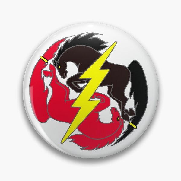 Item preview, Running Horse Irgen Yin Yang designed and sold by ingridthecrafty.