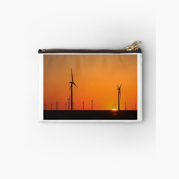 Item preview, Sunset Behind Wind Turbines designed and sold by Southwestsky.