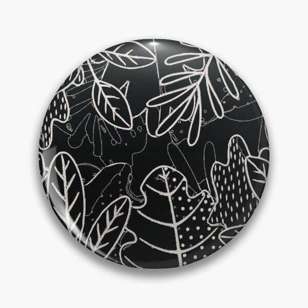 Item preview, Summer Tropical Black Floral Print designed and sold by Rafa_Borroto  -.