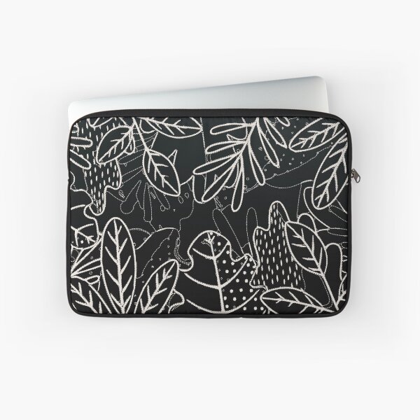 Item preview, Summer Tropical Black Floral Print designed and sold by Rafa_Borroto -.
