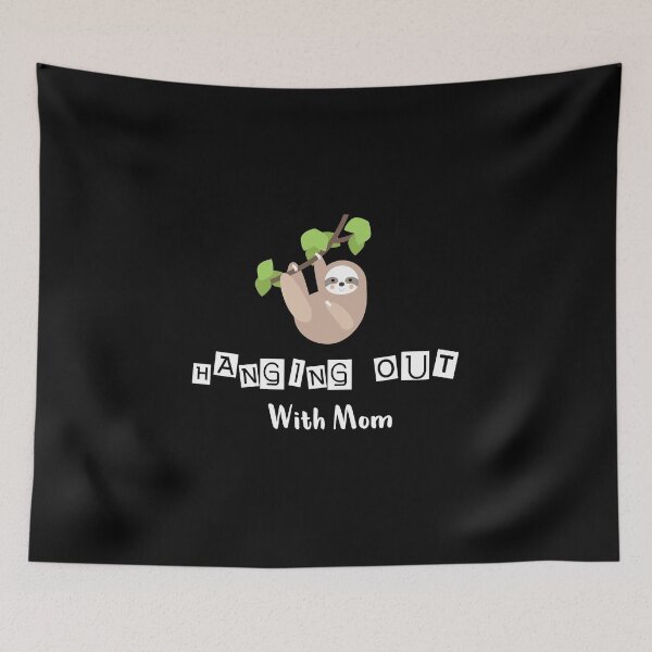 Item preview, Hanging Out With Mom- night-time Gift for Mom Dad Men girl designed and sold by ANAS MAATI.