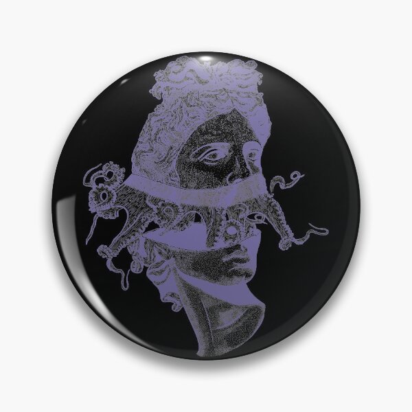 Item preview, Vaporwave Handmade Drawing - Moody Purple designed and sold by CheHojas.