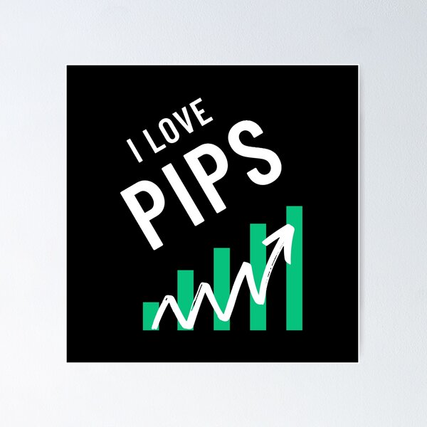 Item preview, I Love Pips Forex Trading Design designed and sold by NotoriousGalaxy.