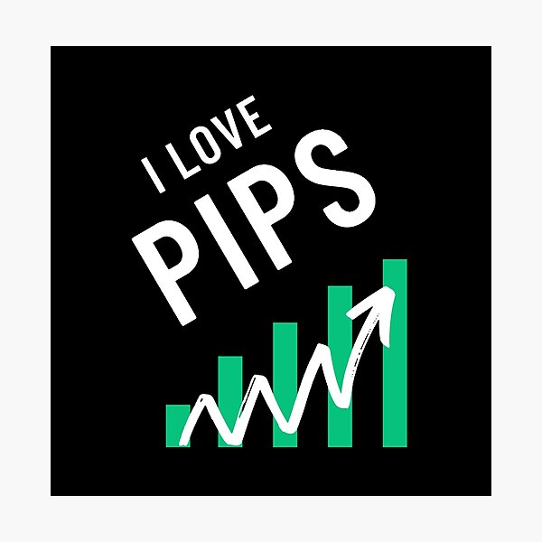 Item preview, I Love Pips Forex Trading Design designed and sold by NotoriousGalaxy.