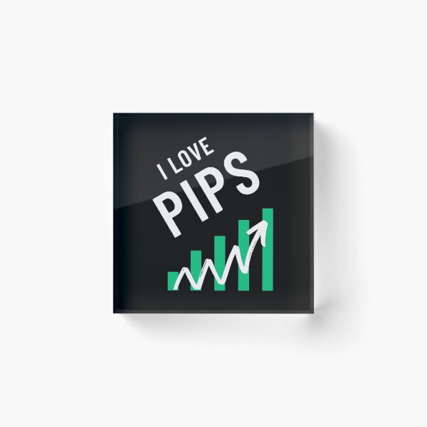 Item preview, I Love Pips Forex Trading Design designed and sold by NotoriousGalaxy.