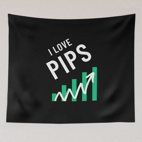 Item preview, I Love Pips Forex Trading Design designed and sold by NotoriousGalaxy.