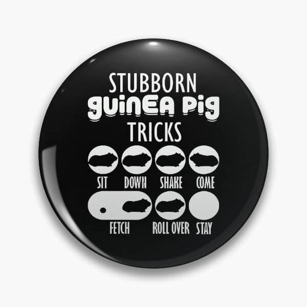Item preview, Stubborn Guinea Pig tricks designed and sold by ZEDSOU ⭐⭐⭐⭐⭐.