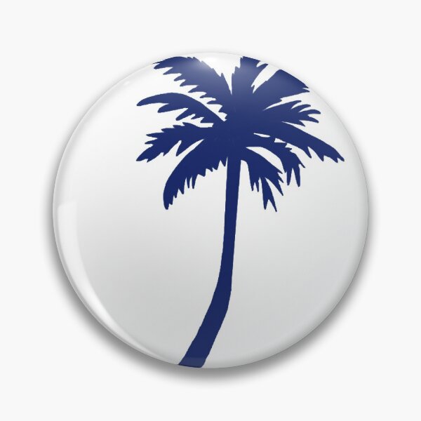 Item preview, Deep Sea Blue Palm Tree designed and sold by seabiscuit28.