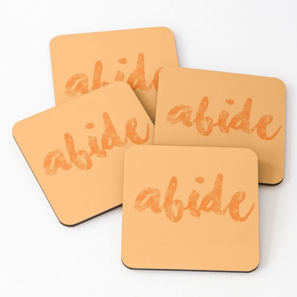 Item preview, Abide - tangerine designed and sold by Cane & Abel Creations ..