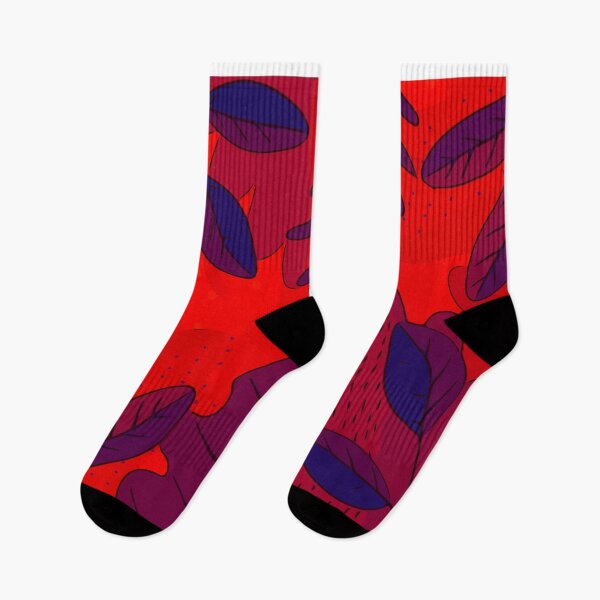 Item preview, Summer Tropical Red Floral Print designed and sold by Rafa_Borroto  -.