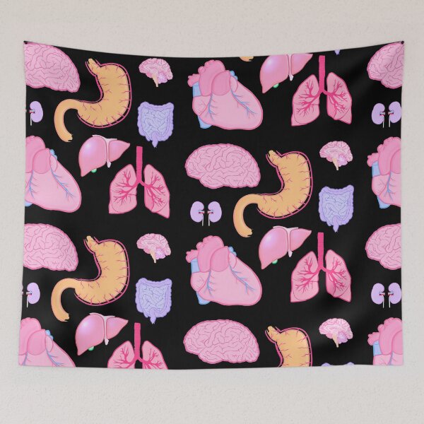 Item preview, anatomy, organs sticker pack and pattern designed and sold by acatalepsys.
