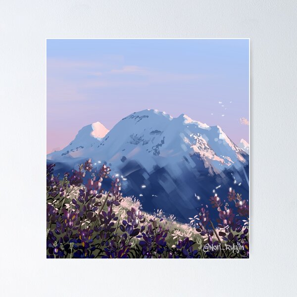 Item preview, Mountain Scape designed and sold by nori-ryujin.
