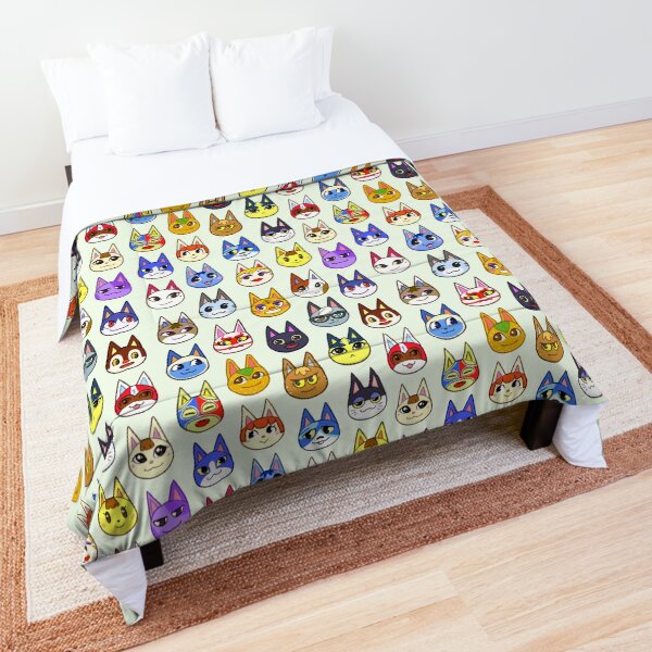 Animal Crossing Cats Comforter
