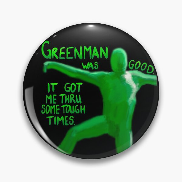 Item preview, Greenman designed and sold by ThatmamaMegs.