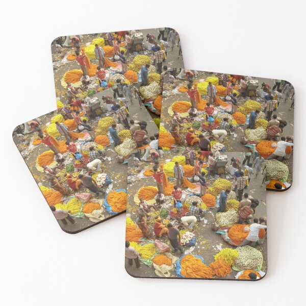 Item preview, Calcutta flower market designed and sold by GerryS.