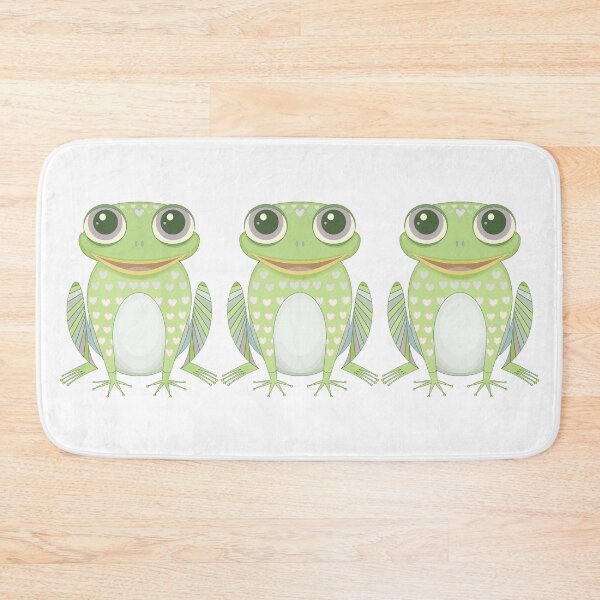Item preview, Happy Triplet Frogs designed and sold by Jean Gregory Evans.