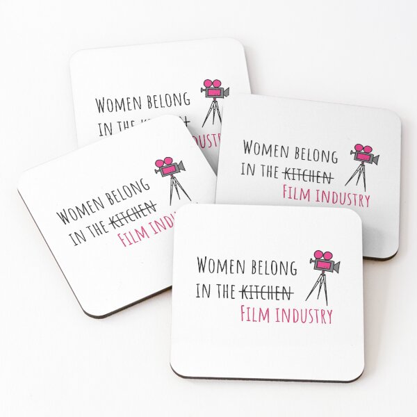 Item preview, Women Belong in the Film Industry designed and sold by anamichele.
