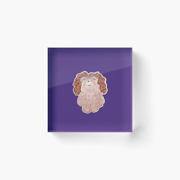 Item preview, Shaggy Fluffy Shih Tzu designed and sold by SubtleSplit.