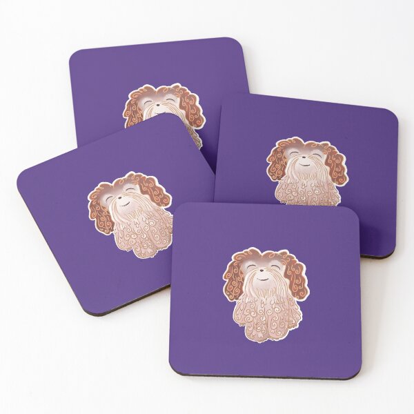 Item preview, Shaggy Fluffy Shih Tzu designed and sold by SubtleSplit.