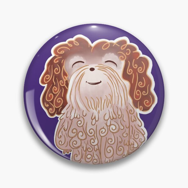 Item preview, Shaggy Fluffy Shih Tzu designed and sold by SubtleSplit.