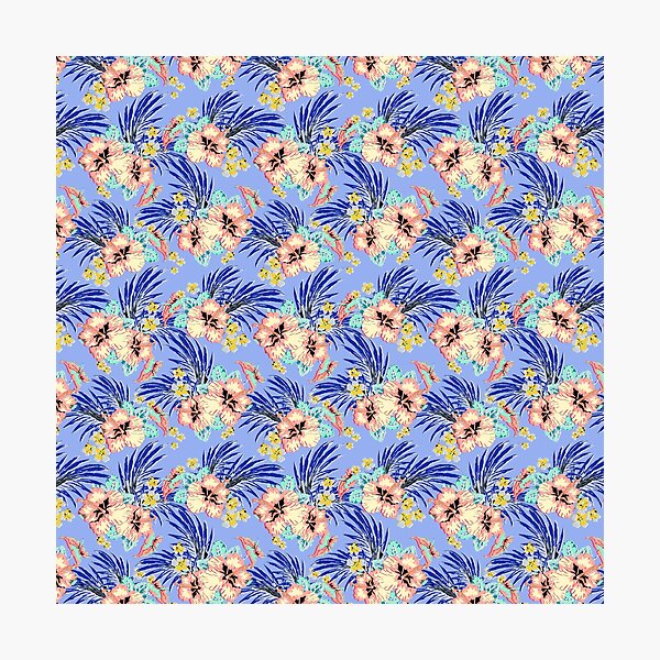 Item preview, Hibiscus Tropical Pattern Tropical Paradise designed and sold by mythandframe.