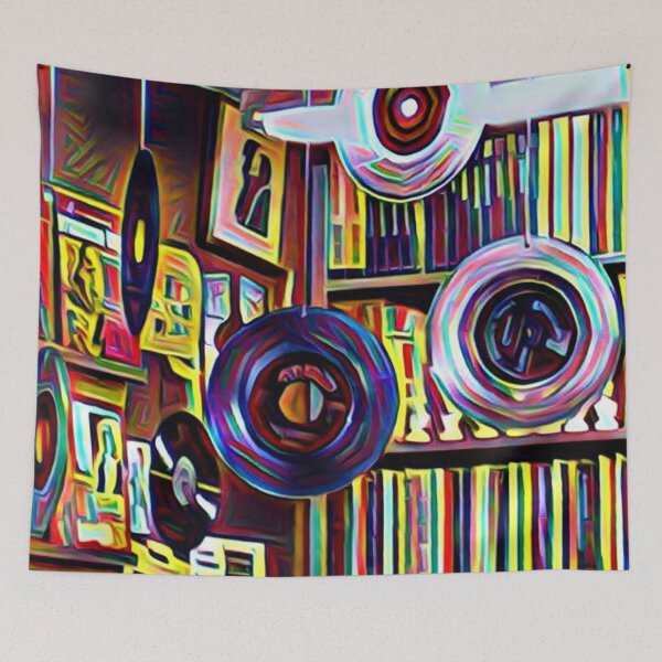 Item preview, Record Store Deco designed and sold by shutterbug2010.