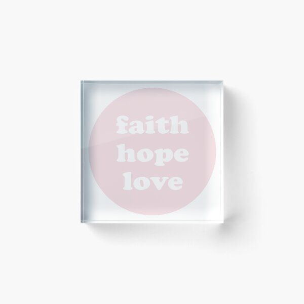 Item preview, Faith Hope Love designed and sold by Stickers by SoSrat.