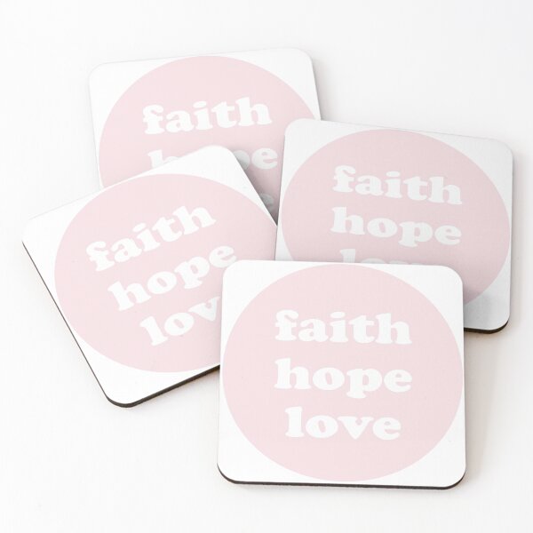 Item preview, Faith Hope Love designed and sold by Stickers by SoSrat.