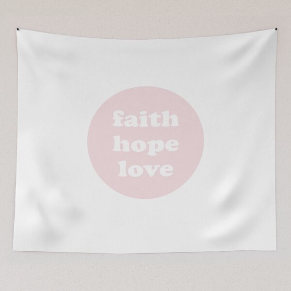 Item preview, Faith Hope Love designed and sold by Stickers by SoSrat.