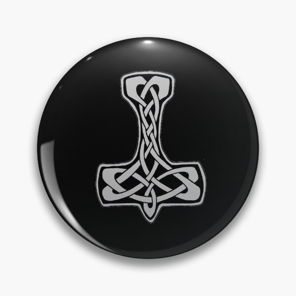 Item preview, Thors Hammer in Silver designed and sold by ingridthecrafty.
