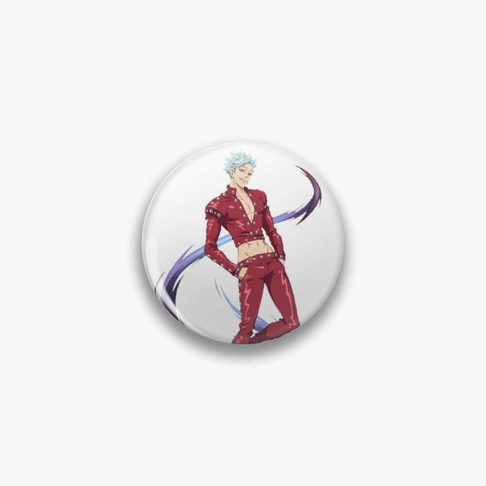 Ban The Seven Deadly Sins Pin For Sale By Jeline1 Redbubble 