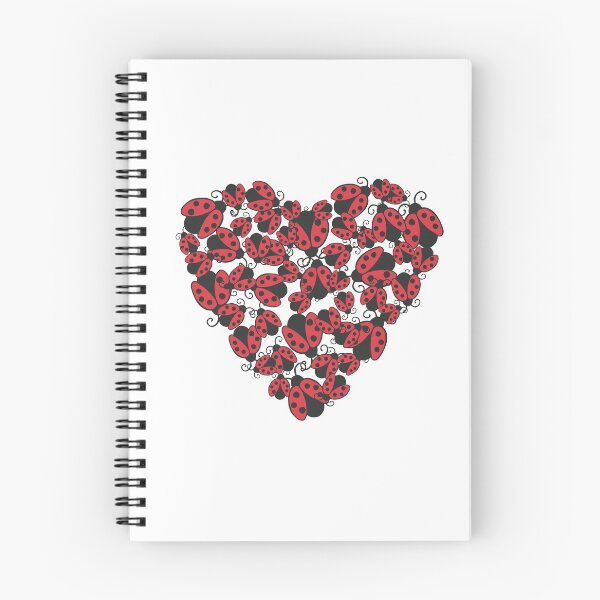 Item preview, Lady Bug Heart designed and sold by kmoblenes.
