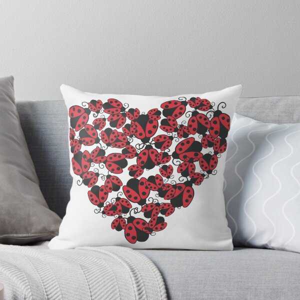 Item preview, Lady Bug Heart designed and sold by kmoblenes.