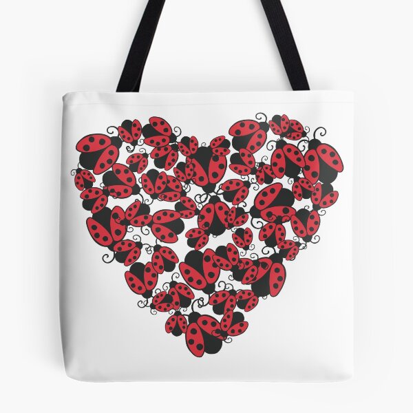 Item preview, Lady Bug Heart designed and sold by kmoblenes.