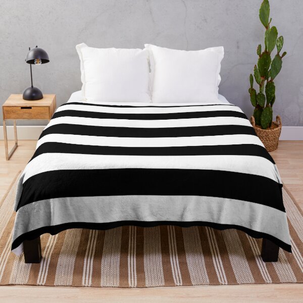 Item preview, Black and White Vintage Large Stripes designed and sold by Gerson Ramos.